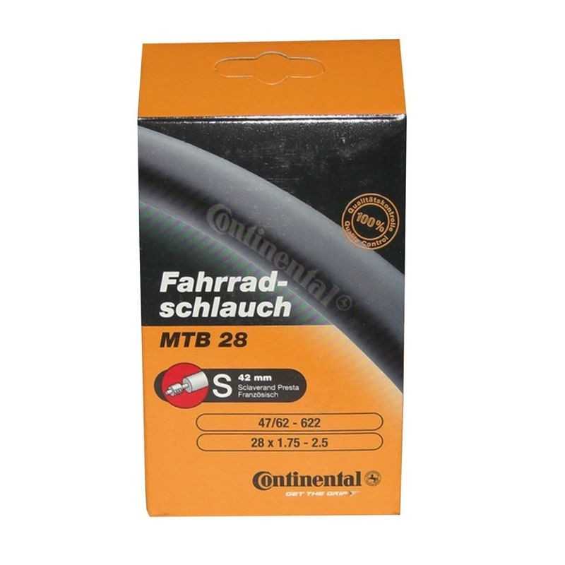 CONTINENTAL Camara de aire para bicicleta 29x1.75-2.40' MTB LIGHT 60MM 321181