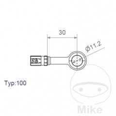 SIN MARCA Banjo for brake hose HD
TYP100 11.2 MM 0 INOX HD
TYP100 11.2 MM 0 INOX 757.04.08