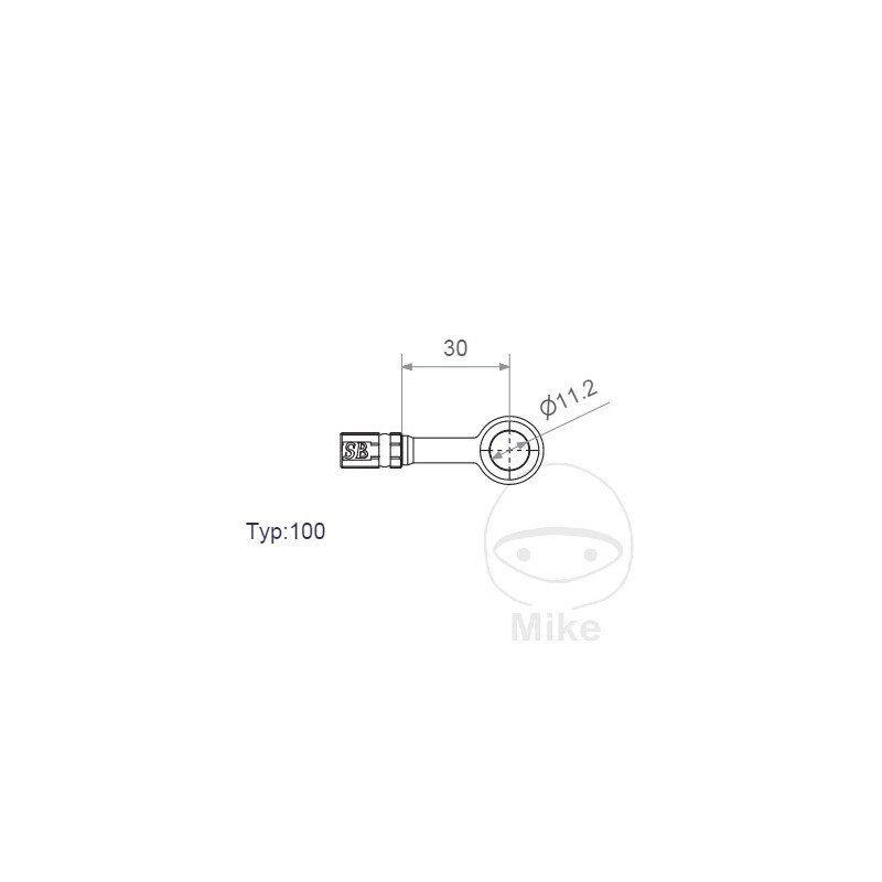 SIN MARCA Banjo for brake hose HD
TYP100 11.2 MM 0 INOX HD
TYP100 11.2 MM 0 INOX 757.04.08