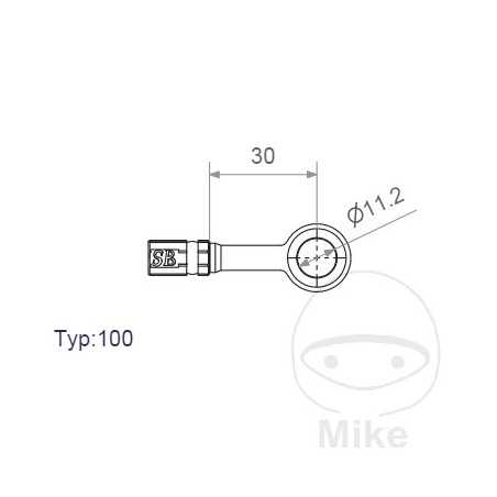 SIN MARCA Banjo for brake hose HD
TYP100 11.2 MM 0 INOX HD
TYP100 11.2 MM 0 INOX 757.04.08
