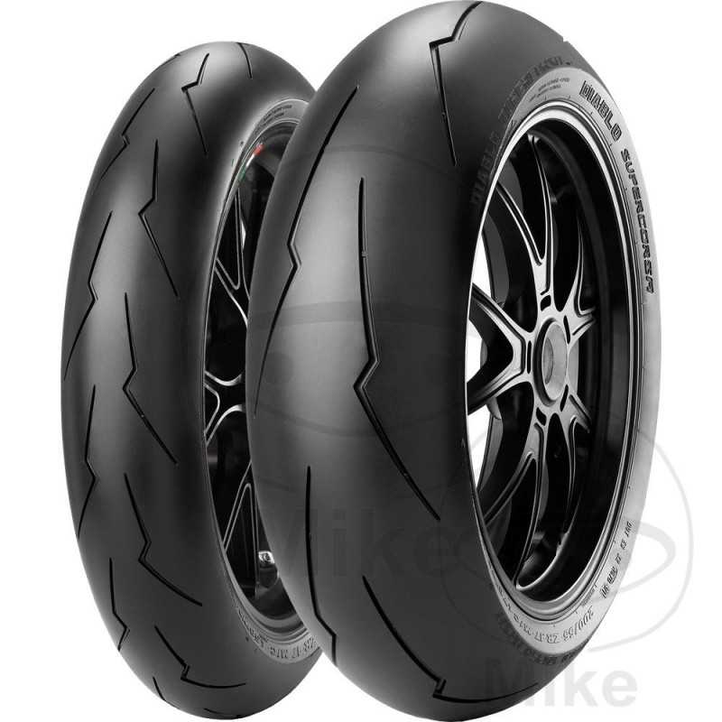 PIRELLI Neumático cubierta moto trasero 200/55ZR17 (78W) TL SUPERCORSA 880.59.92