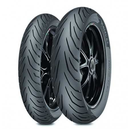 PIRELLI motorcycle tire cover ANGEL CITY (F) 100/80-17 M/C 52S TL ANGEL CITY (F) 100/80-17 M/C 52S TL 9006550