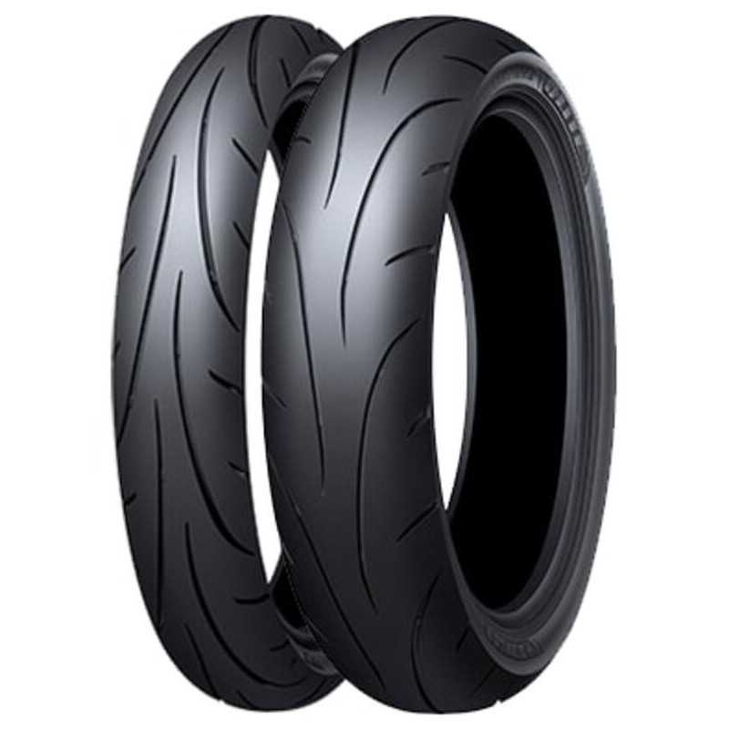 DUNLOP Front/rear motorcycle tire SPORTMAX Q-LITE 100/80-17 M/C 52S TL SPORTMAX Q-LITE 100/80-17 M/C 52S TL 9006592