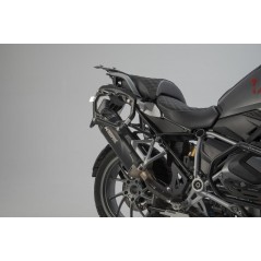 SW-MOTECH Aluminum side cases + supports + cylinder + exhaust TRAX ADV 45/37L - PRO - AKRAPOVIC TRAX ADV 45/37L - PRO - AKRAPOVI