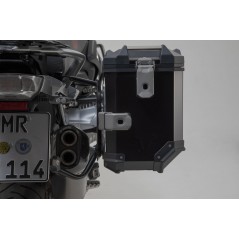 SW-MOTECH Aluminum side cases + supports + cylinder + exhaust TRAX ADV 45/37L - PRO - AKRAPOVIC TRAX ADV 45/37L - PRO - AKRAPOVI