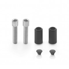 RIZOMA Kit montaje de espejo retrovisor moto SIDE MOUNT STEALTH NAKED BSN908