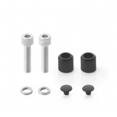 RIZOMA Kit montaje de espejo retrovisor moto SIDE MOUNT STEALTH NAKED BSN906