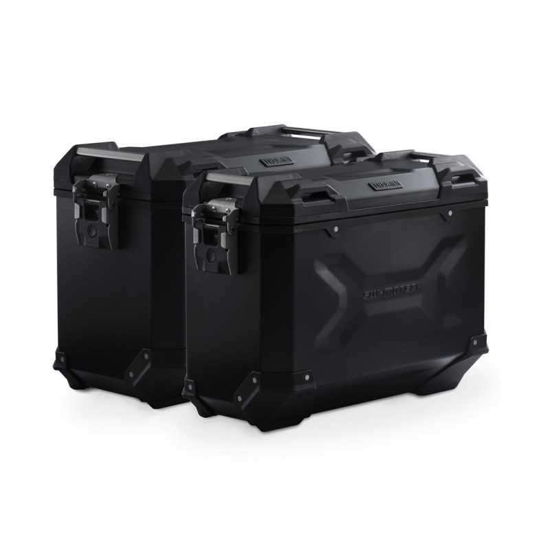 SW-MOTECH Aluminum side cases + supports + cylinder TRAX ADV 37/45L - PRO TRAX ADV 37/45L - PRO KFT075597001