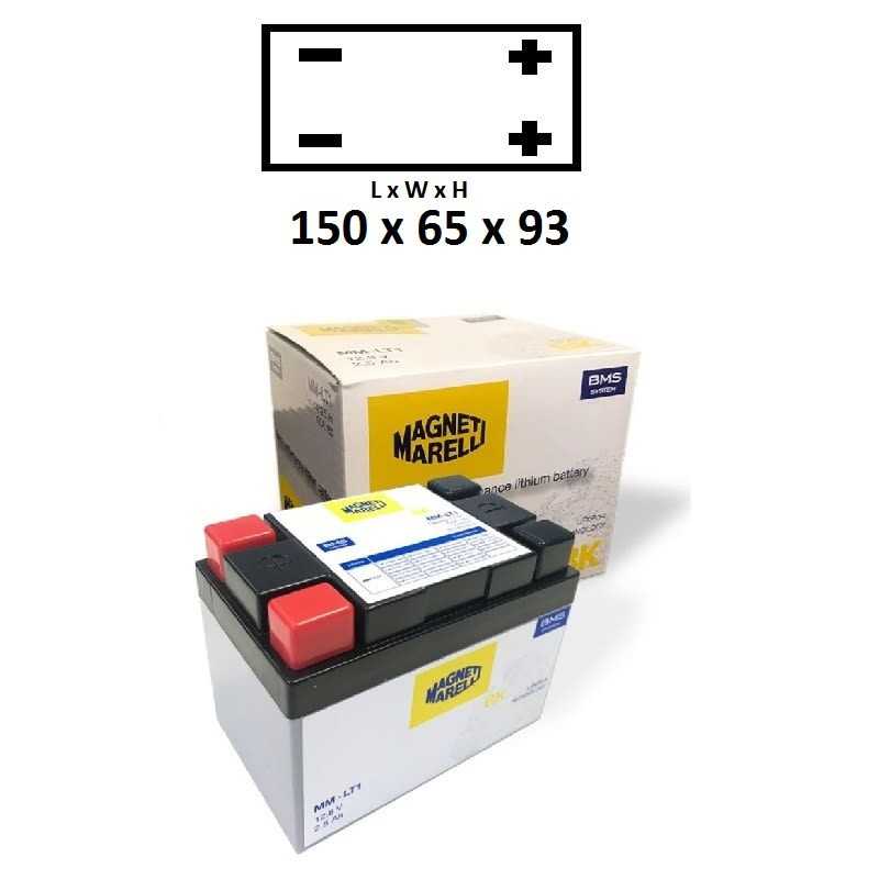 MAGNETI MARELLI Bateria de litio con proteccion y sensor temperatura MMLT2 404255900