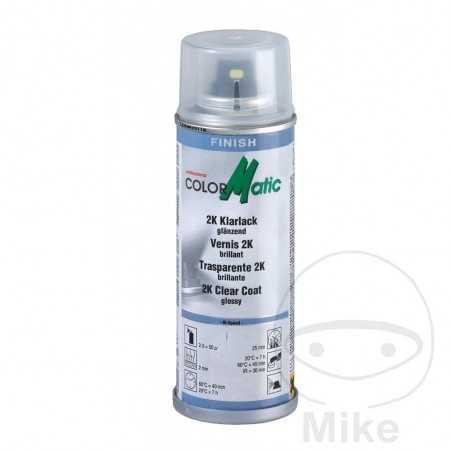 COLORMATIC Barniz transparente brillo con endurecedor para base de agua 2K HI-SPEED 200 ML 582.84.13