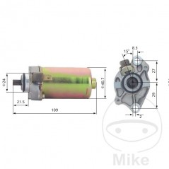 JMP STARTING MOTOR 700.05.14