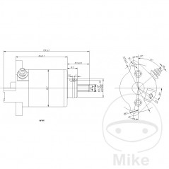 JMP STARTING MOTOR 700.05.21