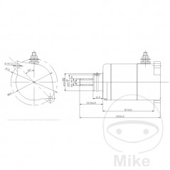 JMP STARTING MOTOR 700.10.67