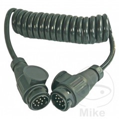 Cable de conexión remolque 2 enchufes 13 polos 12V
 3 M 146.00.33