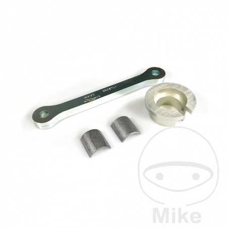 ALPHA TECHNIK Kit para bajar suspension trasera homologado 765.06.78