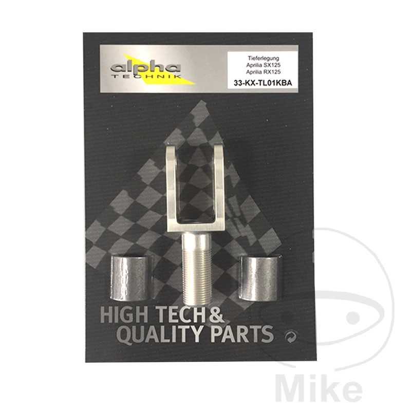 ALPHA TECHNIK Kit para bajar suspension trasera homologado 765.06.83