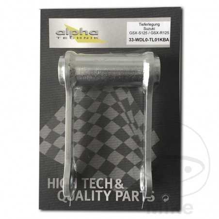 ALPHA TECHNIK Homologated rear suspension lowering kit 765.07.39