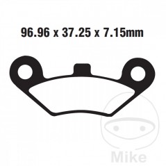 EBC Standard brake pads 732.00.19