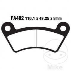 EBC Standard brake pads 732.00.20