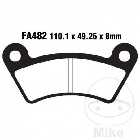 EBC Pastillas de freno estándar 732.00.20