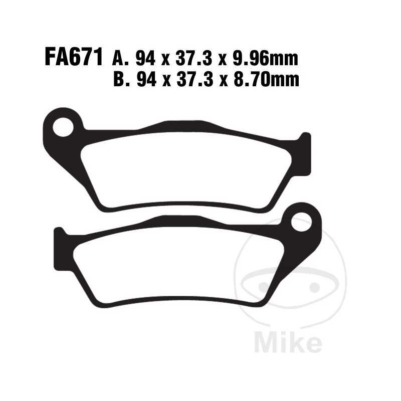 EBC Pastillas de freno estándar 732.00.36