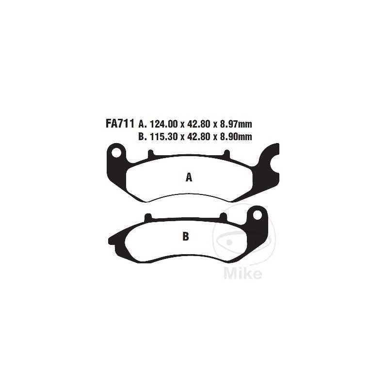 EBC Standard brake pads 732.01.33