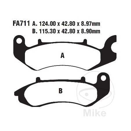EBC Standard brake pads 732.01.33