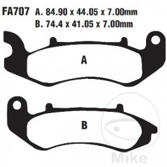 EBC Standard brake pads 732.01.50
