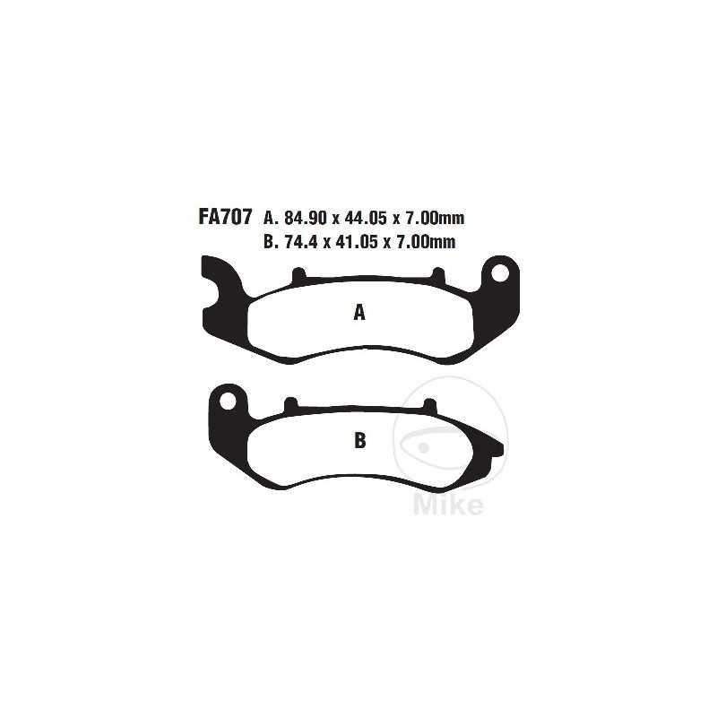 EBC Standard brake pads 732.01.50