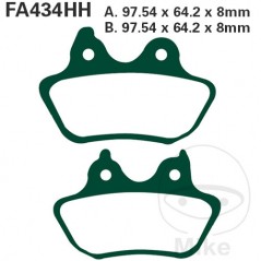EBC Standard brake pads 732.24.80
