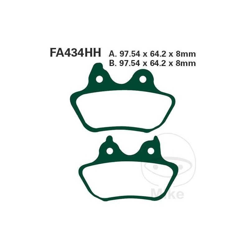 EBC Standard brake pads 732.24.80