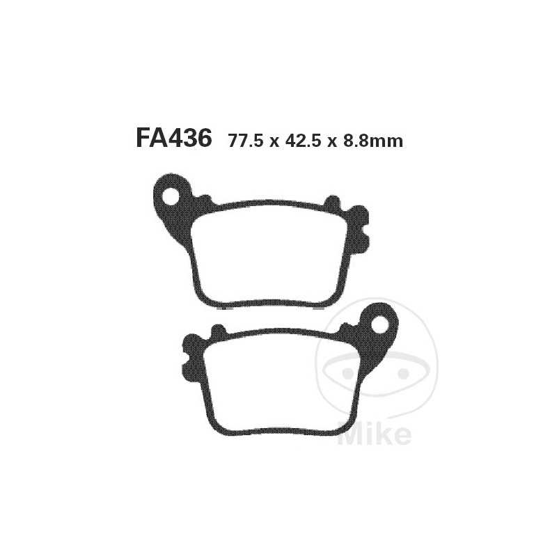 EBC Standard brake pads 732.25.06