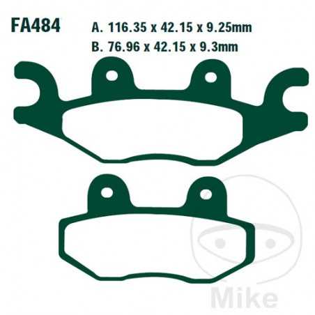 EBC Pastillas de freno estándar 732.33.63