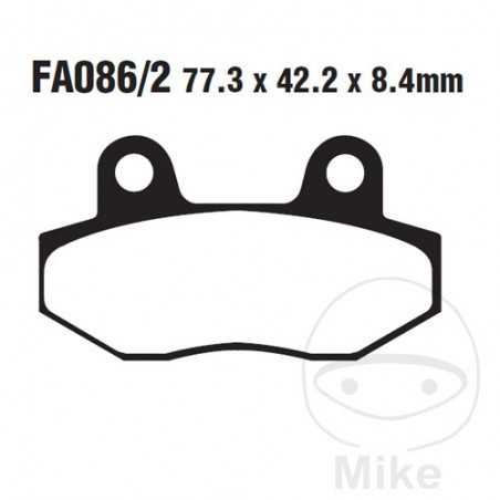 EBC SINTERED BRAKE PADS HH 732.36.52