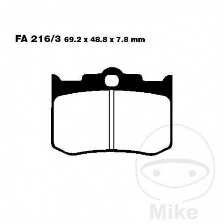 EBC Standard brake pads 732.45.36