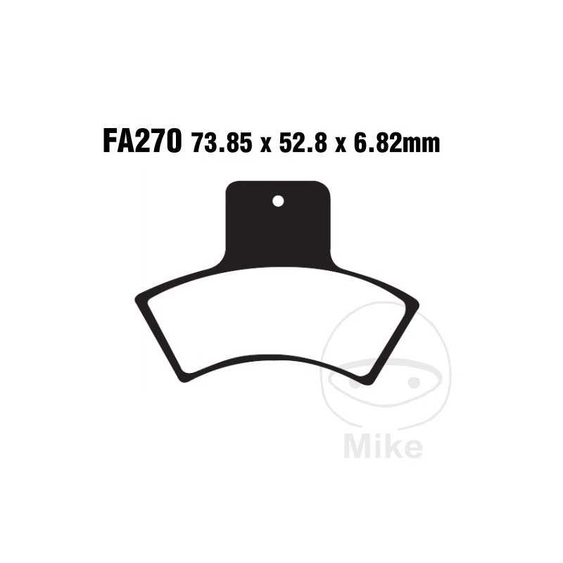 EBC Standard brake pads 732.55.25