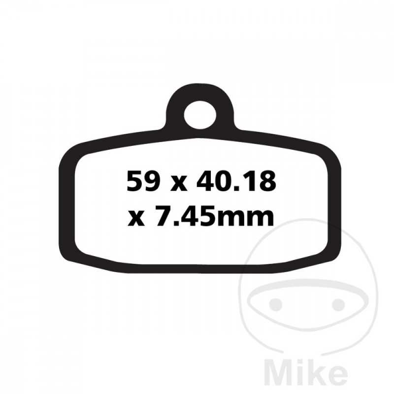 EBC Standard brake pads 732.64.01
