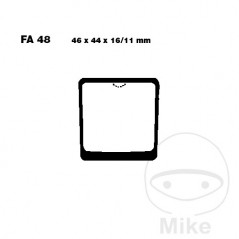 EBC Standard brake pads 732.64.65