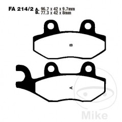 EBC Standard brake pads 732.66.55