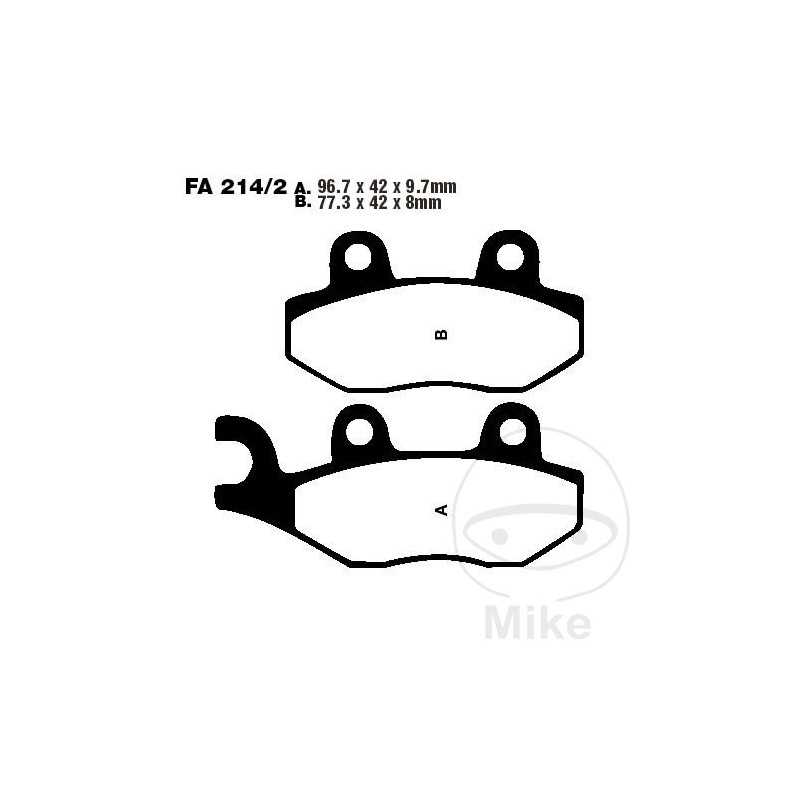 EBC Standard brake pads 732.66.55