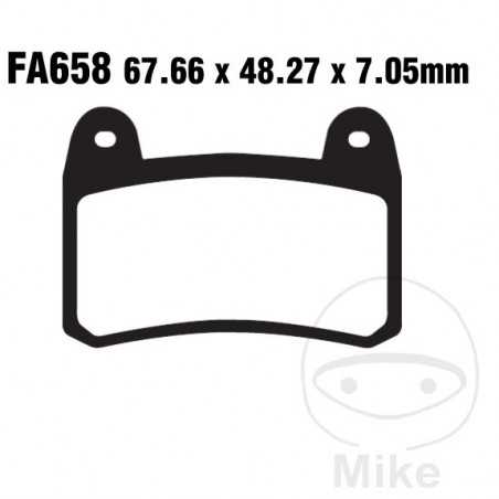 EBC Standard brake pads 737.01.48