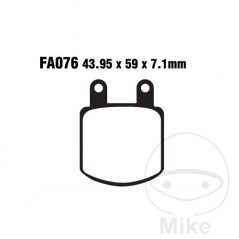 EBC Standard brake pads 737.01.66