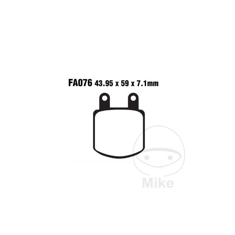 EBC Standard brake pads 737.01.66