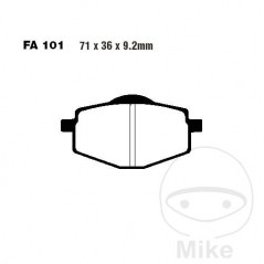 EBC carbon brake pads SCOOTER ALTN: 7872115 732.05.14
