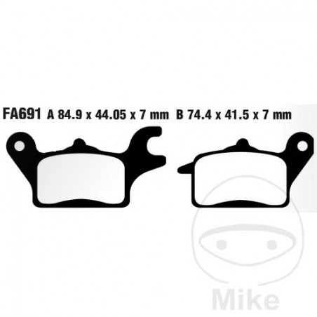 EBC Standard brake pads 737.02.24