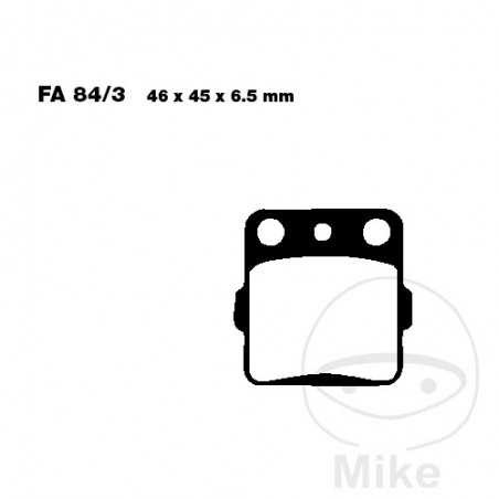 EBC SINTERED BRAKE PADS R ALTN: 7872872 737.77.73