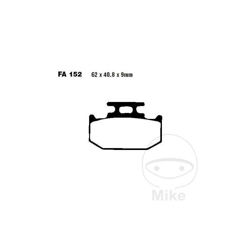 EBC Standard brake pads 737.45.23