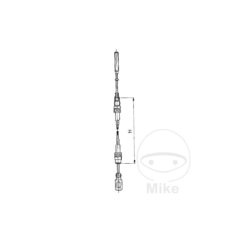AL-KO Brake cable 1460/1685
M 338.29.18
