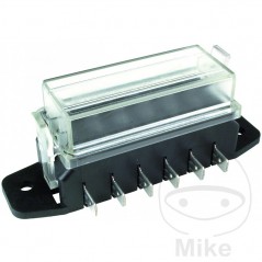 Caja para fusible plano
 6 polos 158.24.02