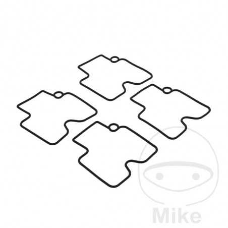 TOURMAX Kit 4 carburettor bowl gaskets 724.18.13